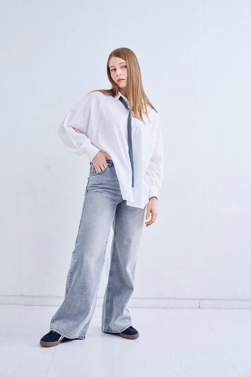 Sillage ダークグレーデニムウォッシュ Sillage ダークグレーデニムウォッシュ Thug Club - 【25AW】ハード