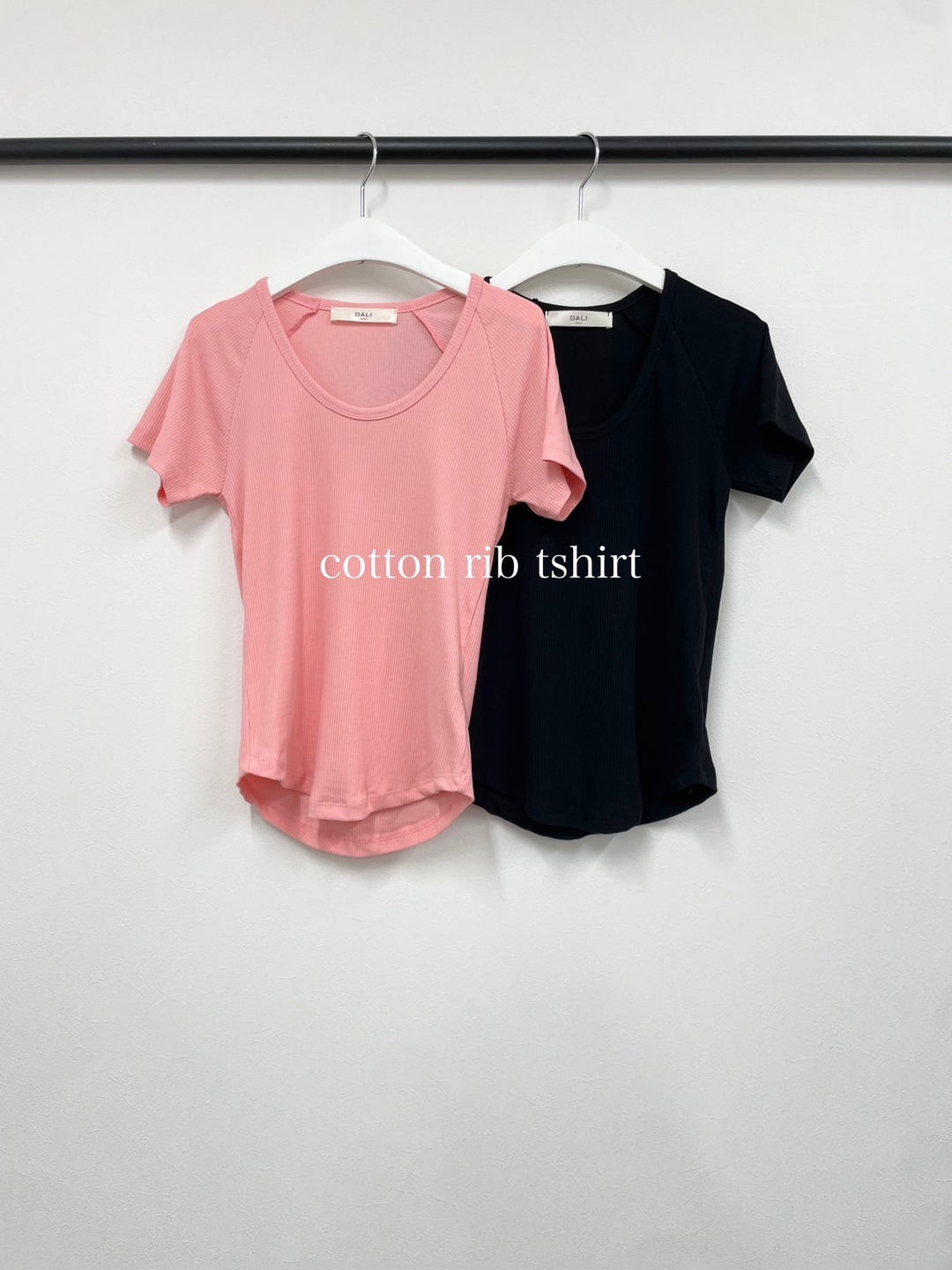 コットンリブTシャツ