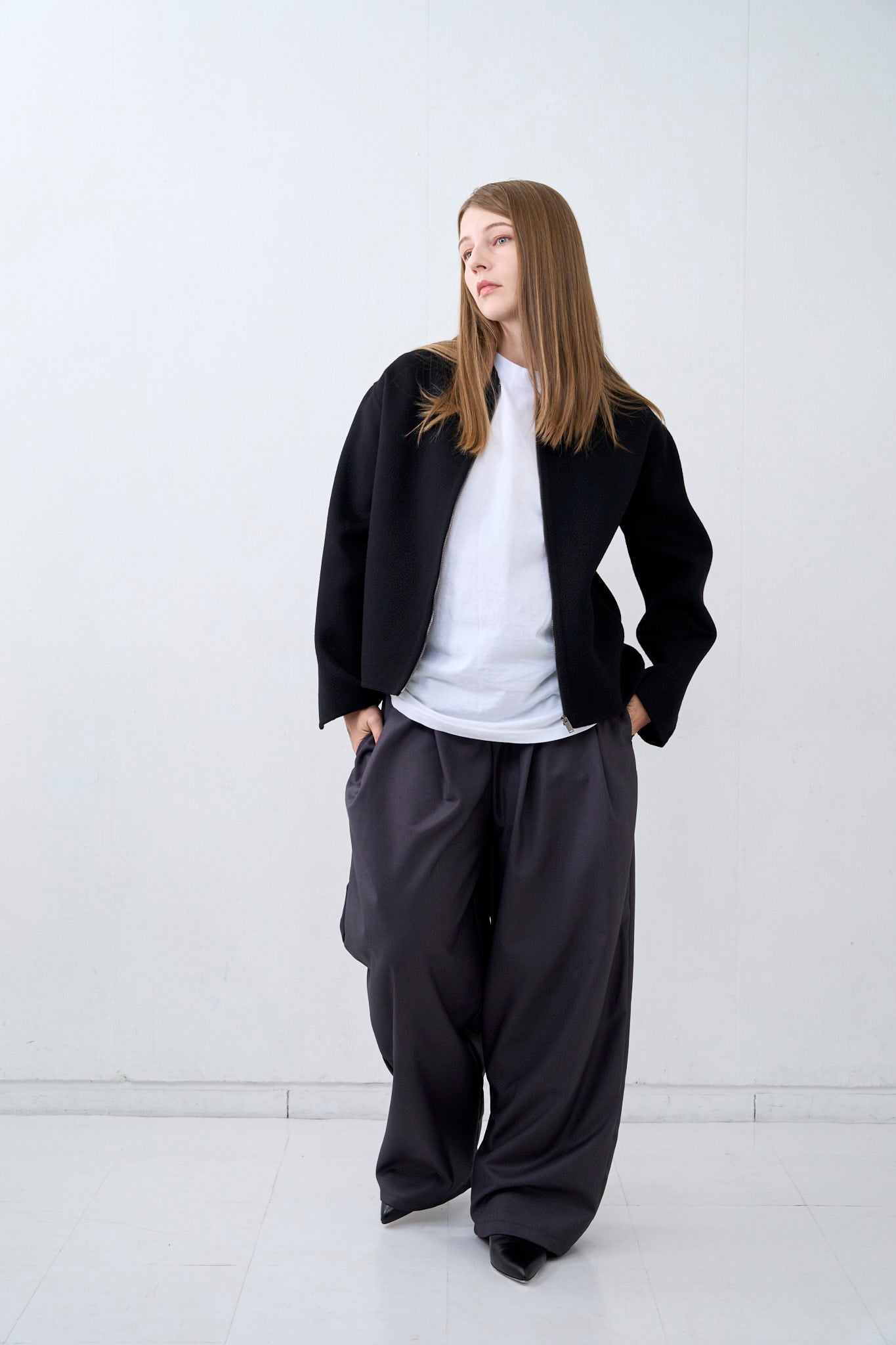 ウールジップジャケット – DALI GOAT