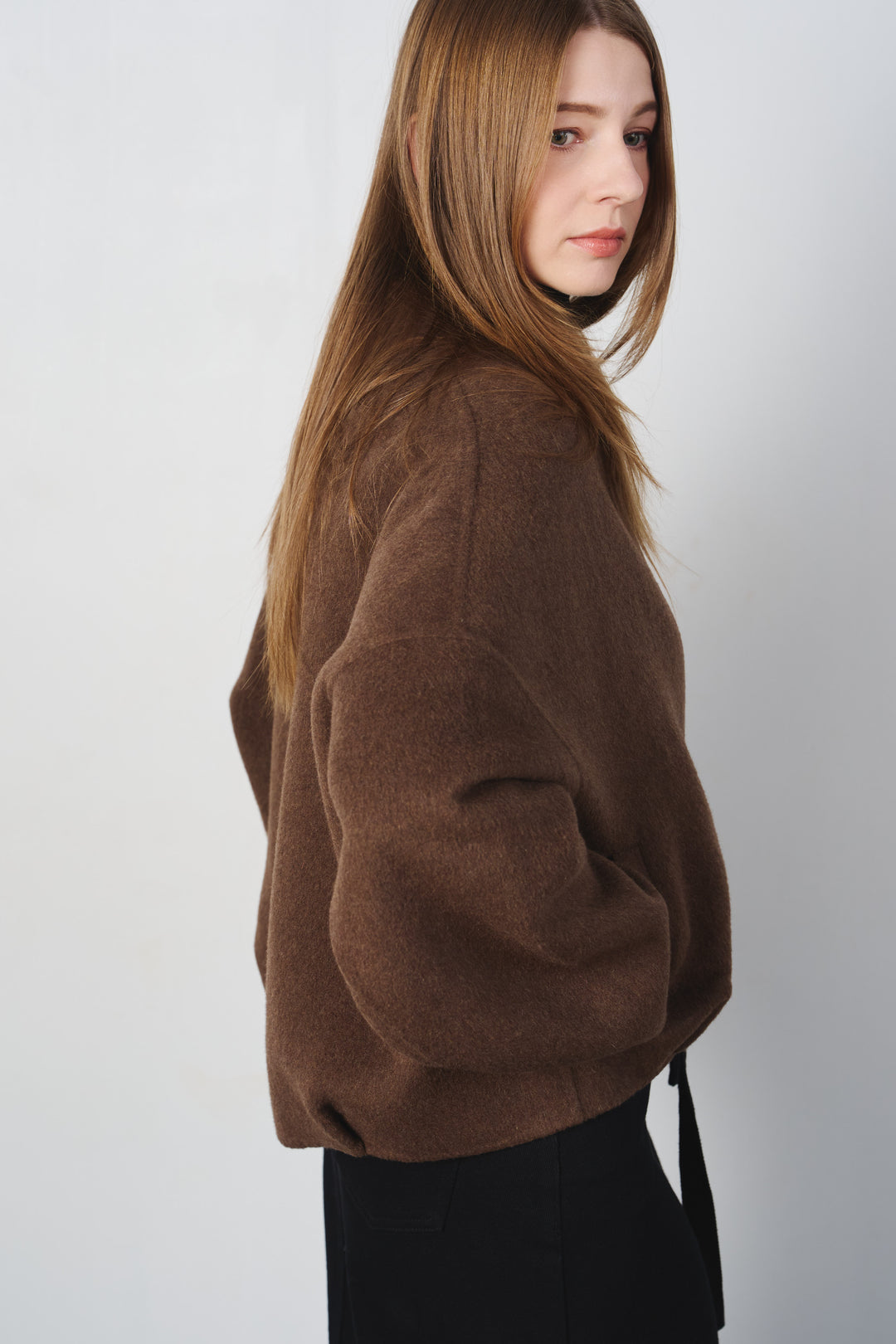 ウールオーバージャケット