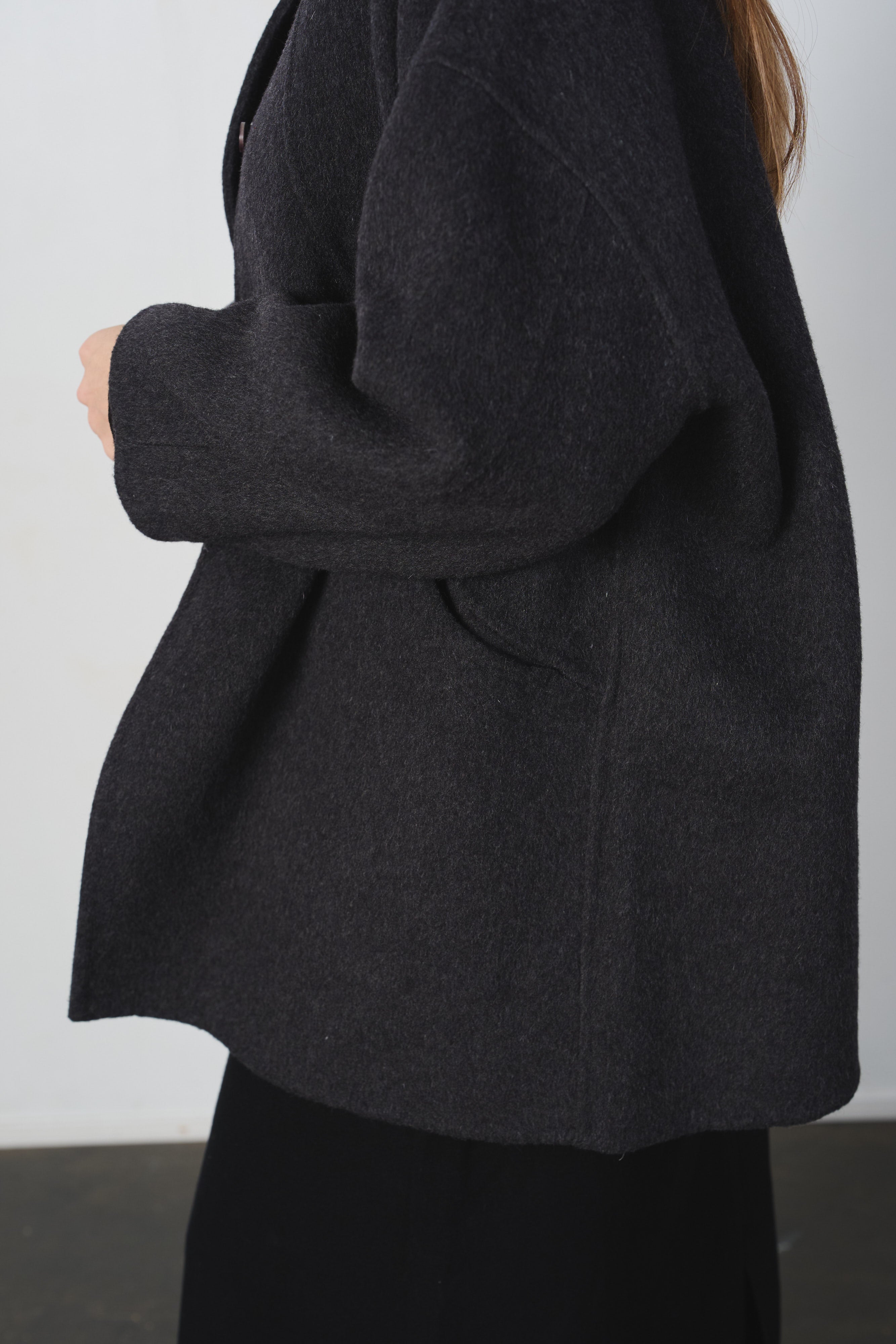 ウールハーフコート – DALI GOAT