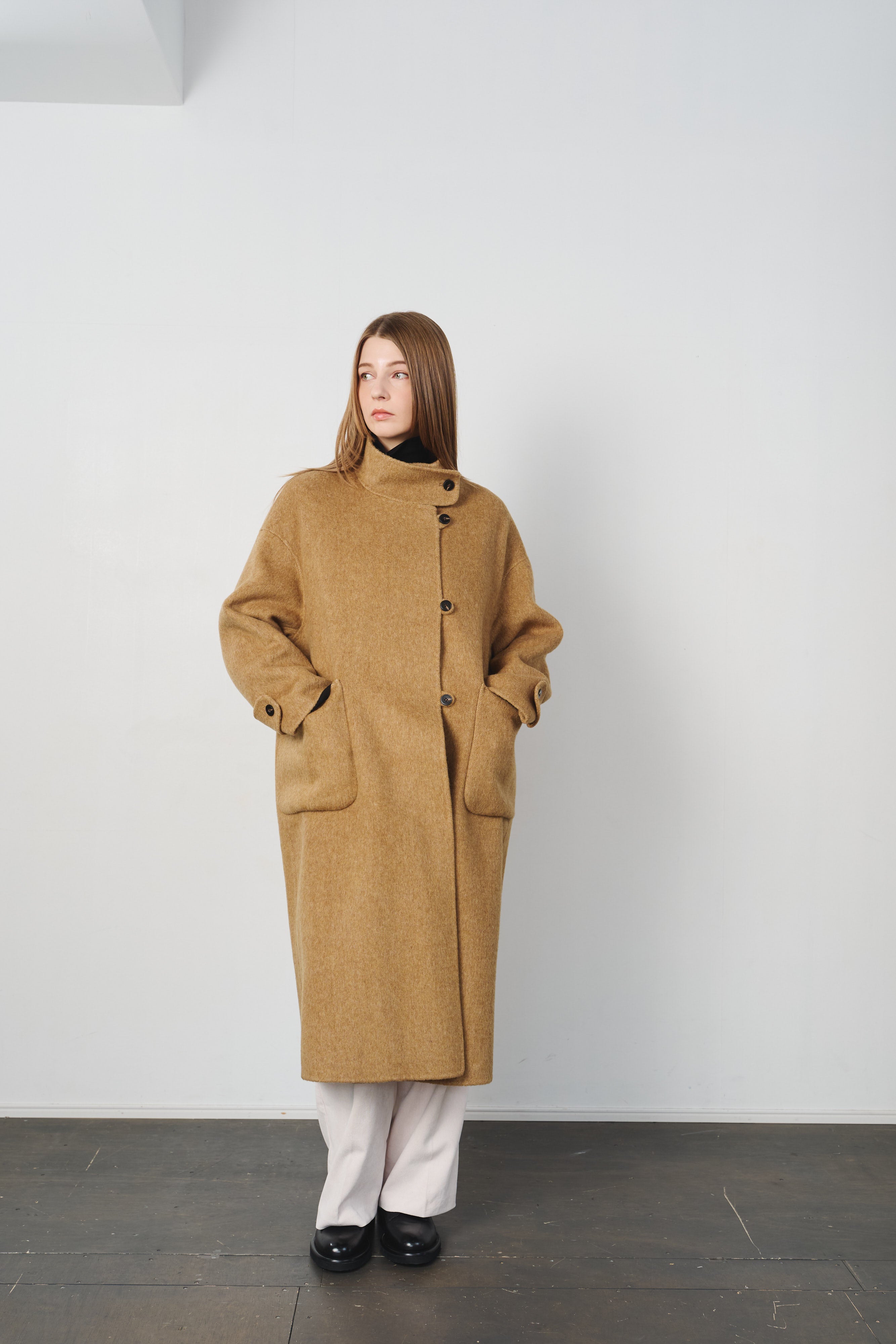 ウールロングコート – DALI GOAT
