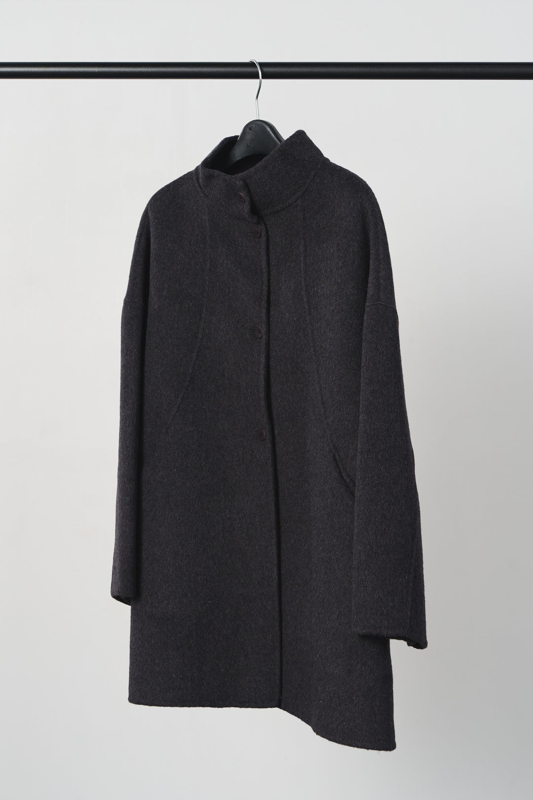ウールハーフコート