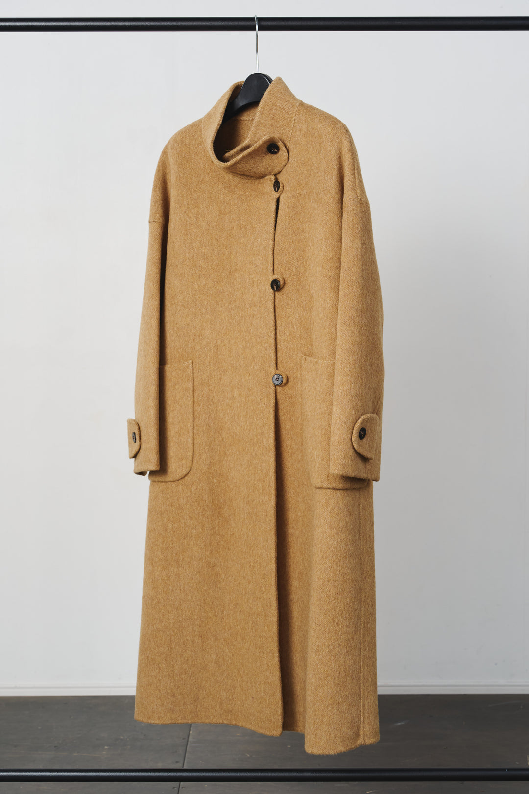 ウールロングコート