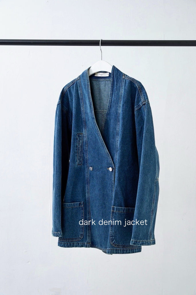 ダークブルー デニム サイクルジャケット DIESEL ダークブルー デニムジャケット 【公式通販】