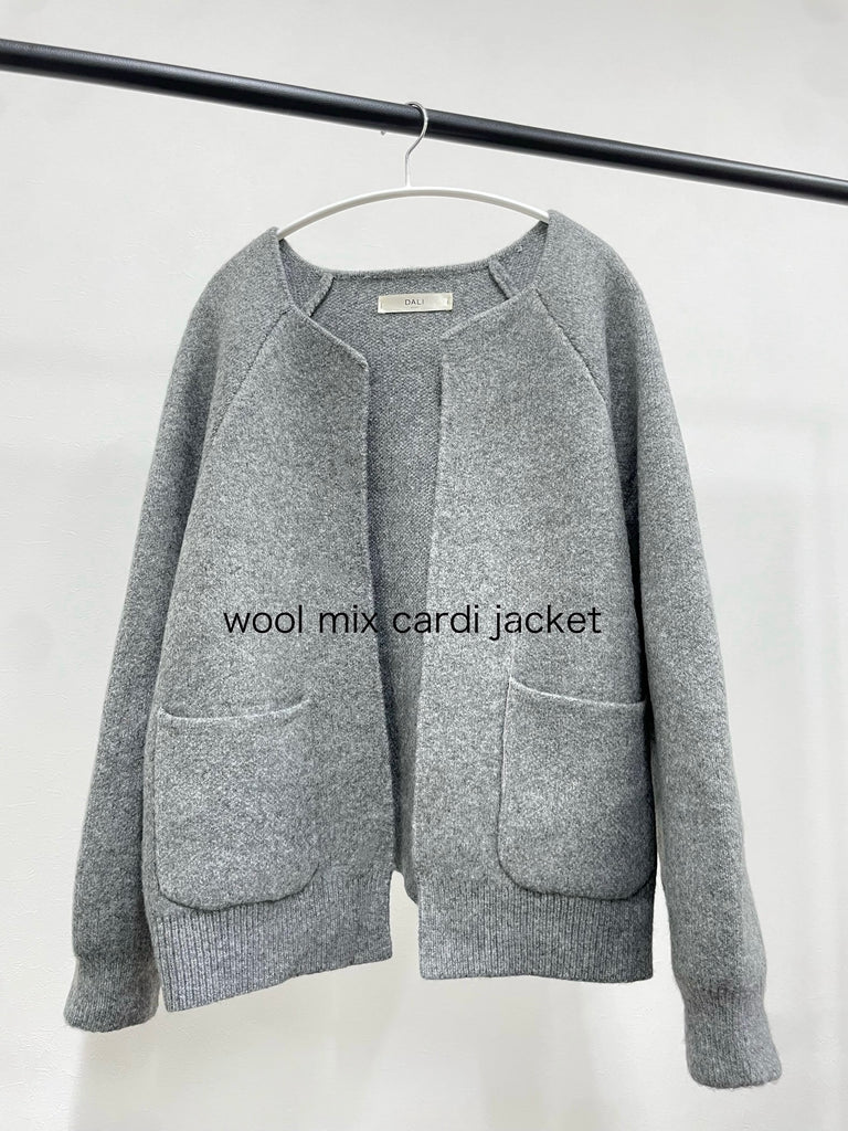 DALI COAT グレー　カーディジャケット IMG_0239_4d1ea88e-f3a6-4f65-