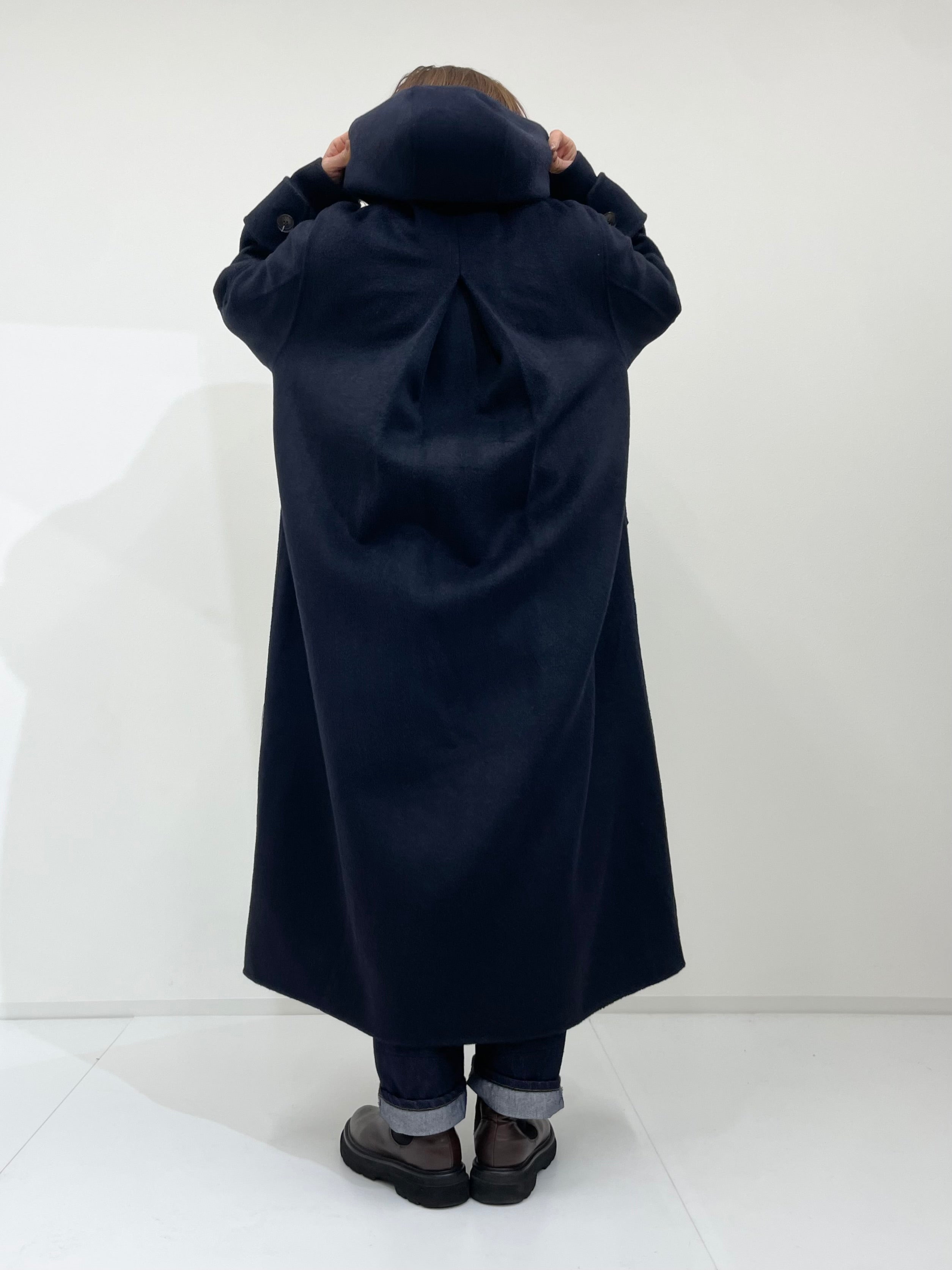 DALI GOAT ウール混カーディジャケット　ブラック outer jacket – DALI GOAT