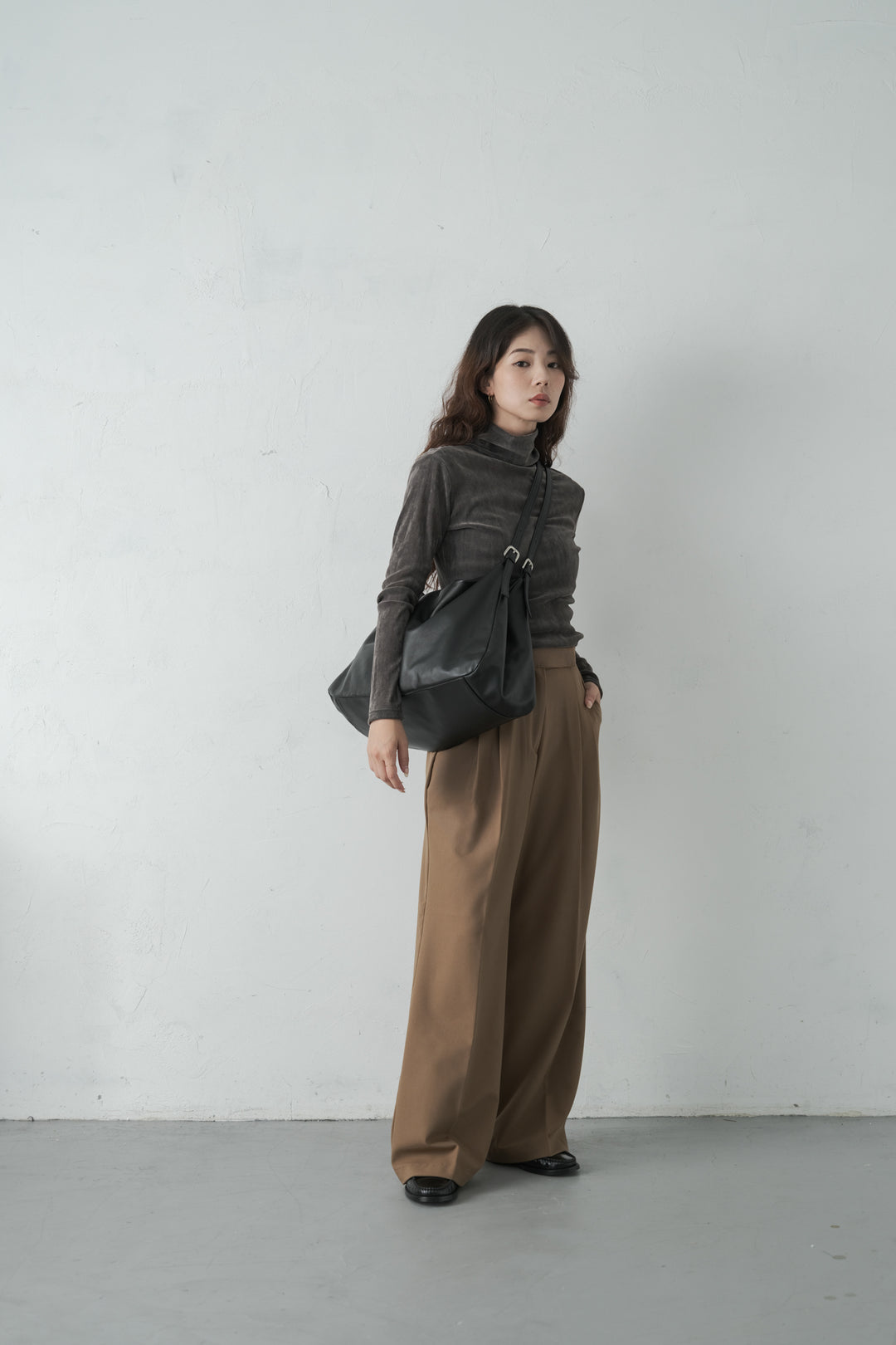 レザー2wayショルダーバッグ